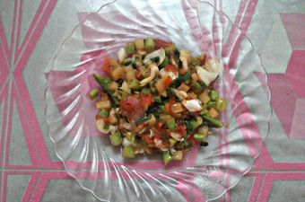 Cara Buat Tumis sayur rujak Kekinian
