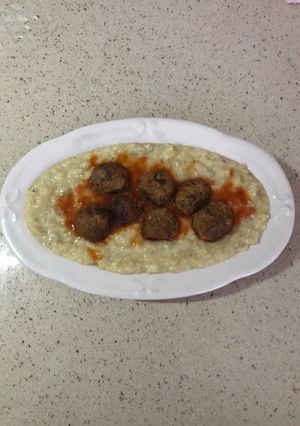 A picture of Beğendili Köfte.