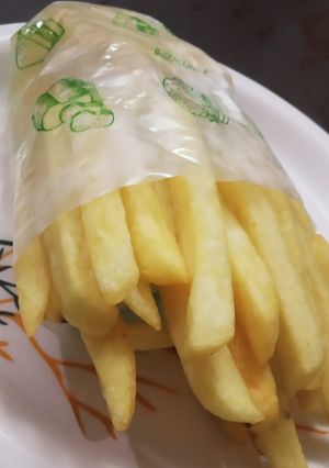 A picture of French fries.