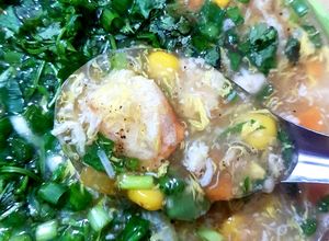 Hình của món Súp cua biển.