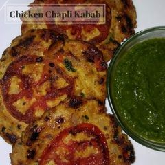 A picture of Chicken Chapli Kabab Recipe.