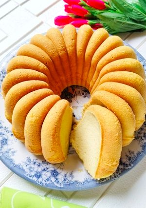 Foto resep Cake Marmer Matcha
