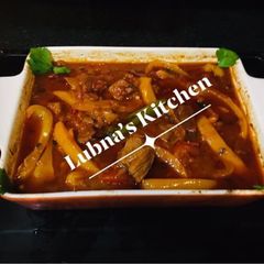 A picture of BEEF GOULASH:.