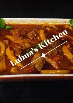 A picture of BEEF GOULASH:.