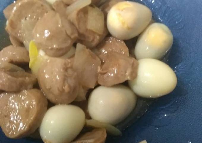 Resep Tumis Bakso Telur Puyuh Oleh Vitri Cookpad