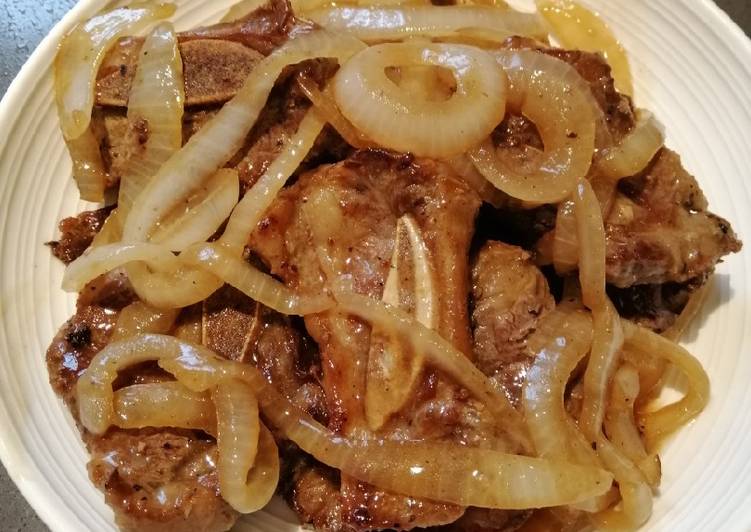 Recipe of Speedy Beef Onion Ribs