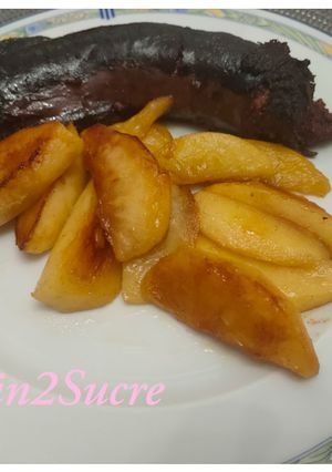 Une photo de Boudin noir aux pommes