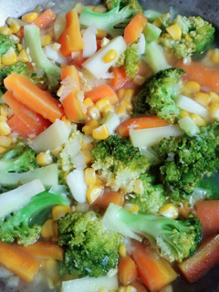 Foto resep Cah brokoli wortel jagung
