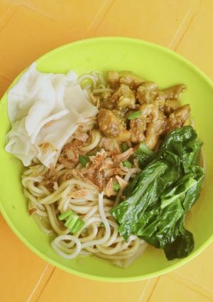 Foto resep Mie ayam pangsit praktis