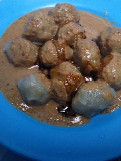 Foto resep Cilok teri sambal kacang
