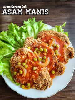 Foto resep Ayam Goreng Oat Asam Manis
