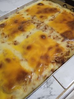 صورة لوصفة غراتان البطاطا بالجبن