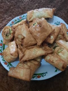 Foto resep Martabak udang kulit pangsit