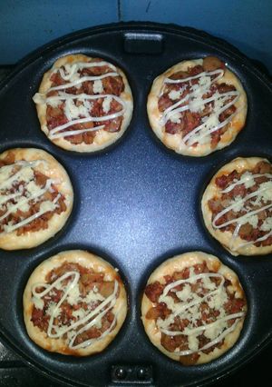 Foto resep Mini Pizza Crunchy (Teflon)