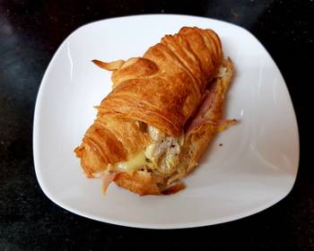 Fresh, Prepare Recipe My Ham  cheese Croissants  Very Delicious