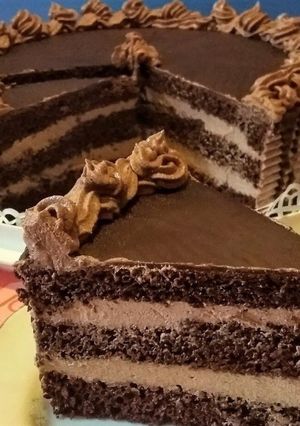 Csokoládétorta (egyszerűen) recept fotója