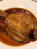 Japanese style boiled plaice
