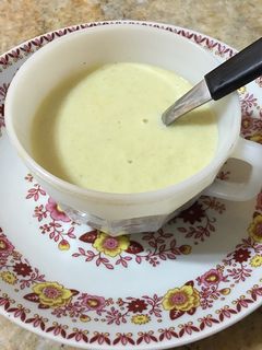 Una foto de Sopa crema de apio