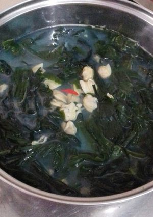 Hình của món Canh rong biển.