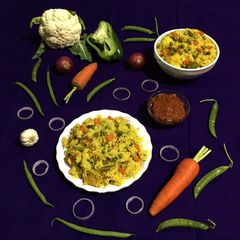 A picture of Winter Vegetable Pulao.