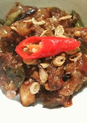 Foto resep Oseng Daging Pedas Ala Arien's Kitchen