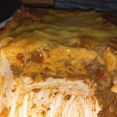 Greek Pastitsio A picture of Greek Pastitsio.