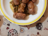 Longaniza de cerdo fresca al vino
