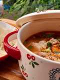 Tomato Hủ Tiếu Noodle Soup