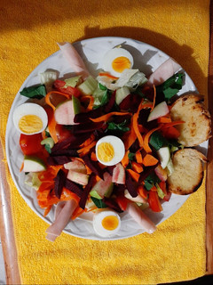 Una foto de Ensalada completa
