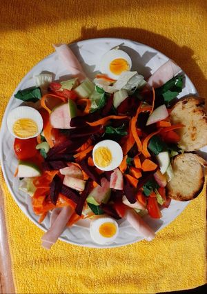 Una foto de Ensalada completa