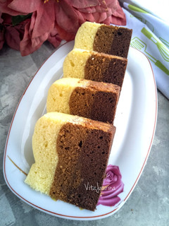 Foto resep Bolu Tiramisu Kukus