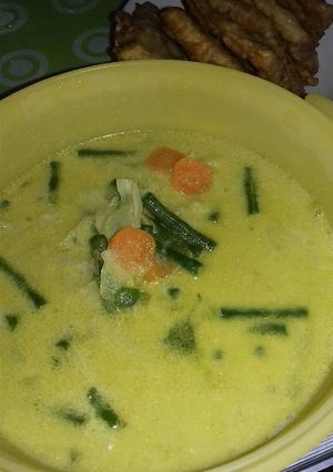 Foto resep Sayuran masak santan