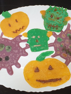Una foto de Crepes de Halloween