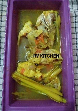 Foto resep Ikan kakap sayur asem simpel