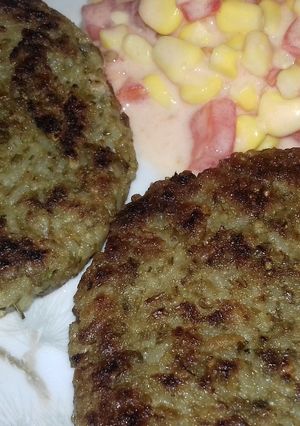 Una foto de Hamburguesas de arroz