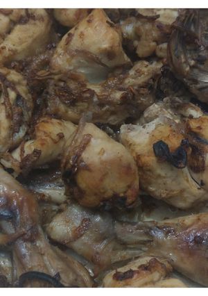 A picture of Ginger-Onion chicken.