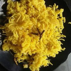 A picture of Sweet yellow rice.
