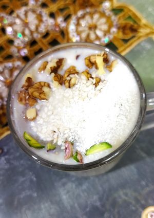 عکسی از دستور شیر موز