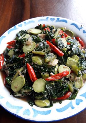 Foto resep Oseng Godong Kates (Tumis Daun Pepaya)