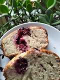 Budín de banana 🍌 con moras