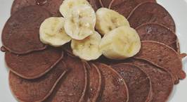 Hình ảnh món Pancake yến mạch chuối cacao
