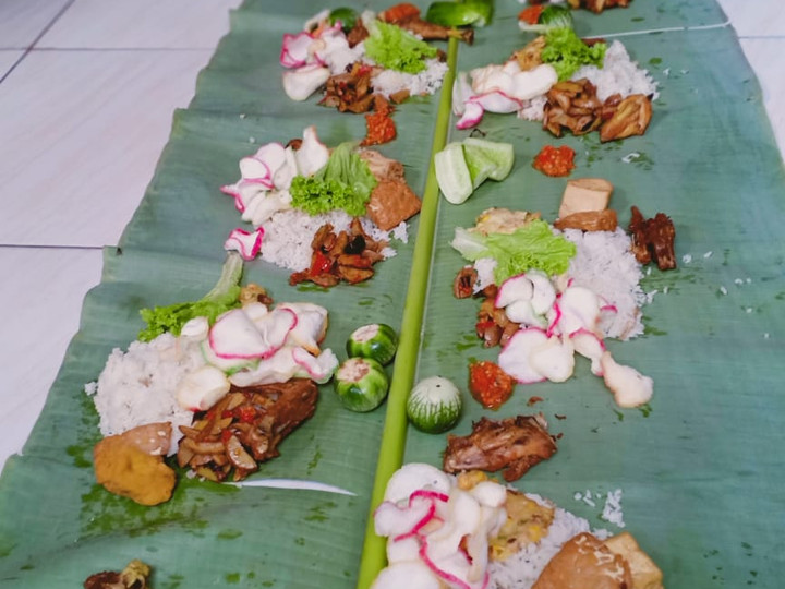 Anti Ribet, Memasak Nasi liwet ikan teri Lampung rice cooker Bunda Pasti Bisa