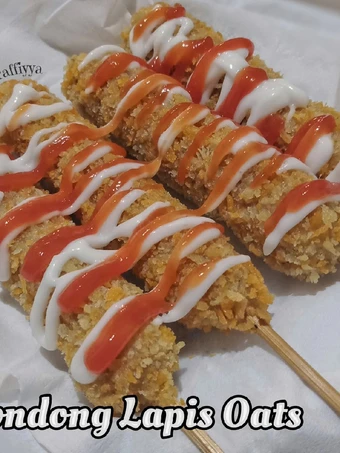 Langkah Gampang Menyiapkan Resep Condong Lapis Oats yang Lezat Sekali Anti Ribet, Mantap