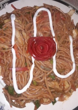 A picture of Spaghetti.