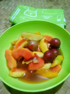Foto resep Asinan buah segar