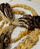 Hummus di ceci e Radicchio al forno