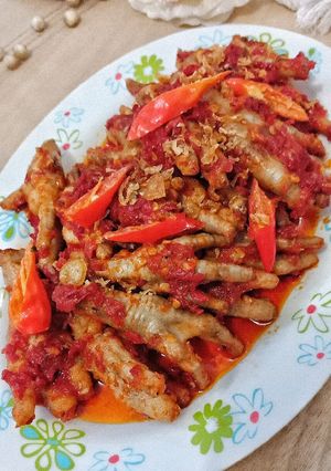Foto resep Ceker ayam sambalado
