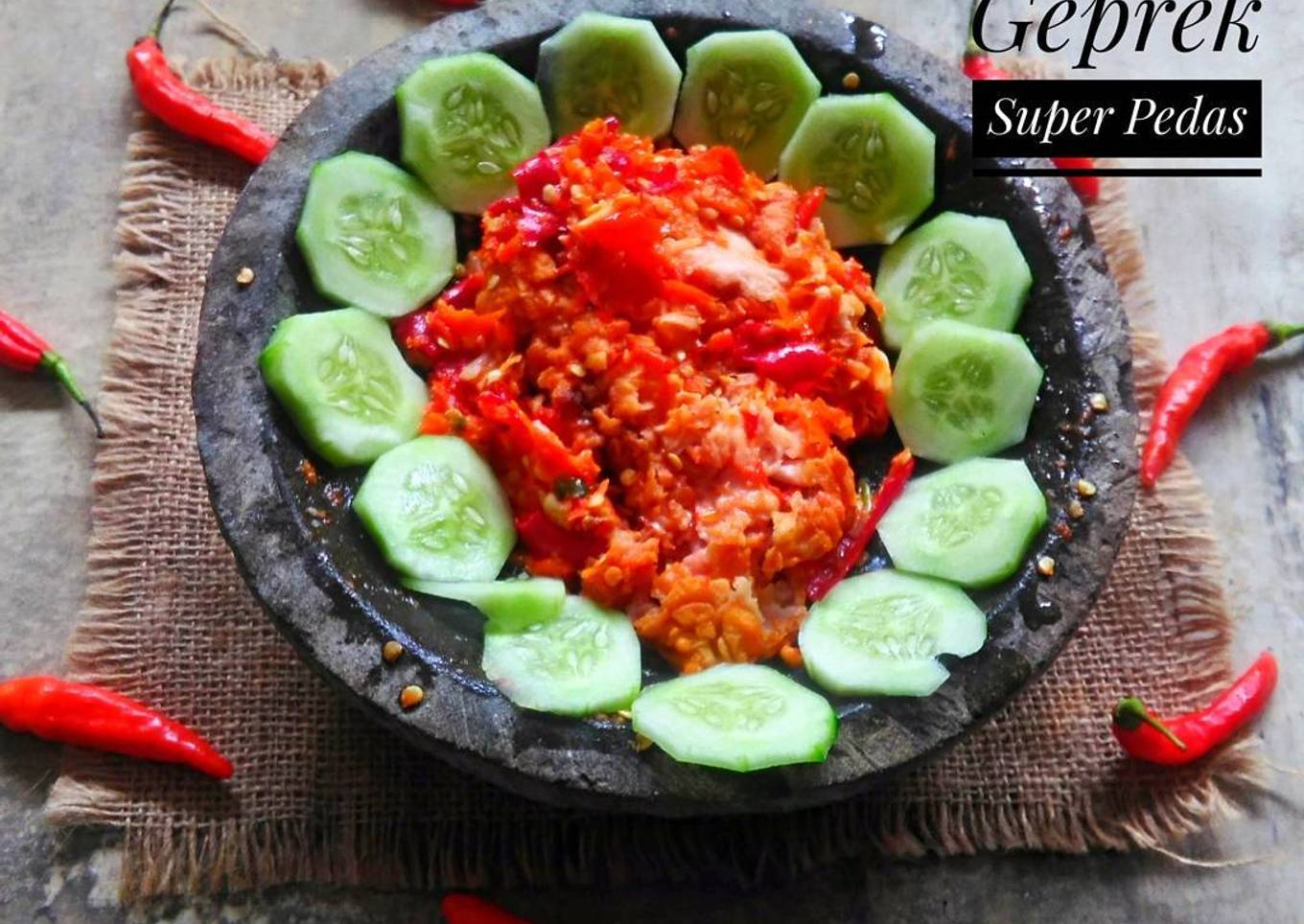 Ayam Geprek Sambal Bawang