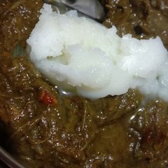 A picture of Sarso saag.