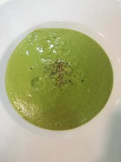 Una foto de Crema de brócoli